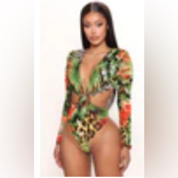Fashion Nova Tops - Fashion Nova Tulum Nights Bodysuit